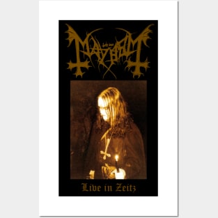 Mayhem Live in Zeitz | Black Metal Posters and Art